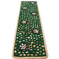 Eliteshine Healthcare Walkway Real Pebbles Cobblestone Reflexology Massage Mat Yoga Mat Walkway Reflexology Health Care Pad (WZ-06)