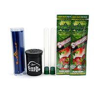 Bundle - 4 Items - Juicy Hemp Wraps Strawberry Fields with Juicy Wrap Roller and KC Pop Top (4 Packs)