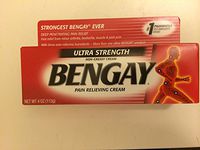 Bengay Ultra Strength, Pain Relieving Cream, Non-greasy, 4 Ounce Per Pack (6 Packs)