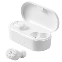 True Wireless Earphones Wireless Bluetooth Earbuds with Charging Case, Bluetooth Earbuds with Mic