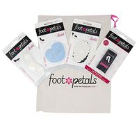 Foot Petals I do to The Shoe! Bridal Kit:"I do" Tip Toes Ball of Foot Cushion, Back of Heel Cushion, Non Slip Sole Stopperz, Blistick & Shoe Bag