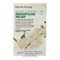Higher Nature Black Cohosh Menopause Relief 30 tablets