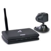 Astak CM-A815 2.4GHz DIY Wireless Mini Spy Surveillance Hidden Pinhole/Mini Color CCTV CMOS Camera 380TV lines (1 Pinhole Camera + 1 Receiver)