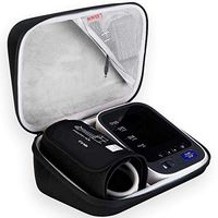 BOVKE Carrying Case Travel Bag for Omron 10 Series BP785N / BP786 / BP786N Wireless Upper Arm Blood Pressure Monitor Cuff,Black