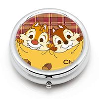 DISNEY COLLECTION Pill Case Chip and Dale Cute Waterproof Daily Medicine Personal Delicate Pill Box