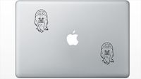 Chewbacca HenryDecal5550866 Set Of Two (2x) , Decal , Sticker , Laptop , Ipad , Car , Truck