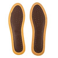 Flat Shoe Insoles Stylish Shoe Inserts Durable Shoe Cushions Brown