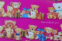 Gift Wrapping Paper - "Especially For You" Bears