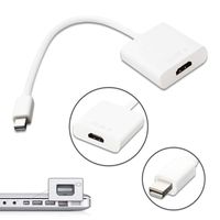 Harper Grove Mini DP to HDMI Adapter, Mini Display Port Thunderbolt to HDMI Female Adapter, White, for Apple iMac Mac Mac Mini Mac Pro MacBook Air Pro 13 inch 15 inch 17 inch