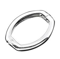10pcs Top Quality Easy-Open Necklace Shortener Clasps 27mm Sterling silver Plated CF55