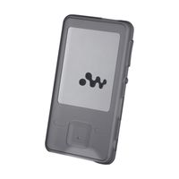 Sony CKM-NWA820BLK Black Silicone Case For NWZ-A800 Series Walkmanï¿½ Video MP3 Player