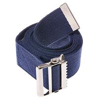 COW&COW Gait Belt 60inch - with Metal Buckle - Transfer Walking and Standing Assist Aid for Caregiver Nurse Therapist 2 inches(Navy Blue)