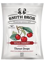 Smith Brothers Wild Cherry Throat Drops, 30 Count Each (9)