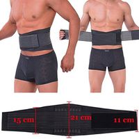 Lelinta Adjustable Waist Trimmer Belt for Men & Women-Double Pull Lumbar Lower Back Support Brace Exercise Belt Body Shaper Back Pain and Lumbar Support