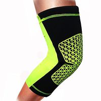 Fittoo Knee Brace Sleeve Knee Support for Men and Women Design for Running CrossFit Basketball Joint Pain Relief Arthritis and Injury Recovery All Color -Single
