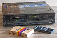 Sony Betamax SL-100 Video Recorder VCR Vintage Beta Made in Japan