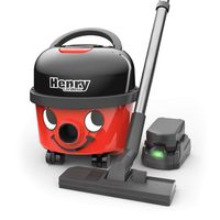 Numatic/NaceCare Henry Cordless Compact Canister Vacuum Cleaner HVB 160-2 Batteries Included, 2 Speed Selection, with Professional AS29E Accessory Set