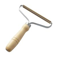 Choosebuy Clothes Lint Remover with a Bag, Manual Wood Handle Clothes Fuzz Shaver Lint Remover Hairball Remover Epilator for Clothing, Bedding, Furniture and Car Upholstery