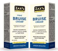 2 Pack - Zax's Original Bruise Cream - #1 Selling Bruise Cream, Speeds Healing by 4 Days!, Reduces Pain & Inflammation, Reduces Discoloration, Ideal for Medical Cabinet & 1st Aid Kit