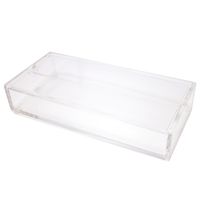 Clear Acrylic Vintage Camera Photo Storage Box for Zink 2x3 Photo Paper (HP Sprocket, LG, Prynt, LifePrint)