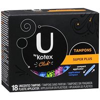 U by Kotex Click Super Plus Tampons