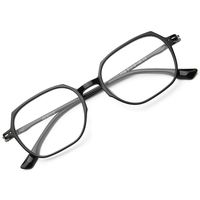 GAOYE Blue Light Blocking Computer Glasses Women Men TR90 Lightweight Frame Anti Eyestrain UV LensLight Black)
