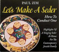 Rite Lite CD-PZ-SEDER Paul Zims Lets Make A Seder Cd