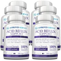 Approved Science® Acid Reflux Support - with Melatonin, Marshmallow Root, L-Taurine 360 Vegan Friendly Capsules
