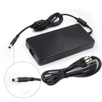 Slim 240W 19.5V 12.3A AC Adapter Charger Fit for Dell Alienware M17x R2 M17x R3 M18X M18X R2 Precision M6400 M6500 M6600 PA-9E GA240PE1-00 Y044M Y047M 330-4128 450-18931 Power Cord