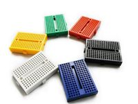 Onwon 6 Pcs 170 Points Mini Solderless Prototype Breadboard for Arduino Proto Shield