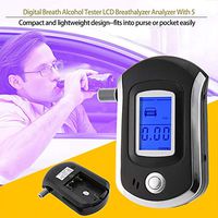 Tickas breathalyzer test,Breathalyzer Alcohol Tester Digital LCD Backlight Display Breath Alcohol Tester Audible Alert Breath