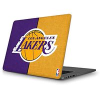 Skinit Decal Laptop Skin for MacBook Pro 13 (2013-15 Retina Display) - Officially Licensed NBA Los Angeles Lakers Canvas Design