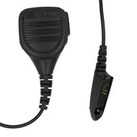 AOER Speaker Mic Waterproof for Two Way Radio Motorola GP140 HT750 MT850 PRO860 PTX700 MTX950