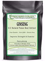 Ginseng - 4:1 Natural Panax Root Extract Powder (Panax Ginseng), 5 kg