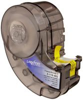 Brady X-118-492 Labxpert 1" Width x 0.375" Height, B-492 Polyester, Semi-Gloss FinishBlack on WhiteLabel (300 per Cartridge)