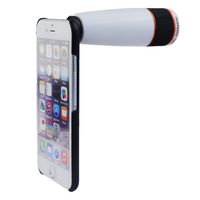Apexel 12x Optical Zoom Telephoto Lens with Hard Case for iPhone 6 White