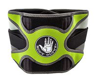 Body Glove Relief Lumbar Compression Support Hot & Cold Therapy Back Support Belt for Back Pain (Green, Small)
