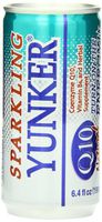 Yunker Sparkling With Coq10 Energy Drink, 6.4-Ounce Cans (Pack of 20)