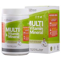 Natural Multivitamin and Mineral for Men and Women | Non GMO | 3rd Party Tested and Proven | No Fillers, preservatives, flavorings or Coloring | Pure, Potent and Powerful (Capsules)