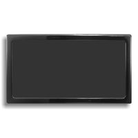 DEMCiflex Computer Dust Filter, 2 x 120mm ID Rectangle, Black Frame/Black Mesh