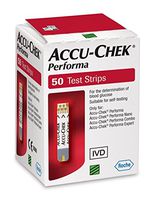 50 Test Strips of Accuchek Performa (Without Code chip) For Performa & Nano