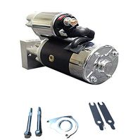 4HP High Torque New Mini Starter Fit For Chevrolet SBC 350 BBC 454 Dual Inline 153 168 Tooth Black