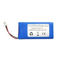 3.7V/450mAh Replacement Battery for Cardo Scala Rider Q1, Q3 Bluetooth Headsets