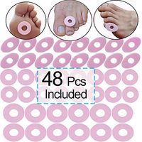 Mcvcoyh Foam Callus Cushion, 48 Variety Waterproof Corn Pads Toe and Foot Protectors Toe Pads, Rubbing on Shoes, Reduce Foot and Heel Pain