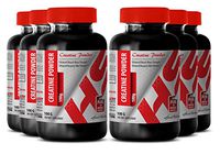 Creatine Supplements for Men - CREATINE Powder 100G - for Athletic Performance (6 Bottles)