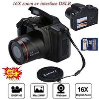 Weardear HD 1080P Video Camcorder Handheld Digital Camera 16X Digital Zoom Support 32GB SD Card 2.4 Inch DVR Recorder Photography Beginner Kids Gift