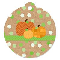 Big Dot of Happiness Pumpkin Patch - Fall or Thanksgiving Party Favor Gift Tags (Set of 20)