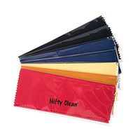 Pack of 7 - Nifty Clean Reusable Microfiber Cloth, Assorted Colors