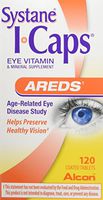Systane ICaps Eye Vitamin & Mineral Supplement, AREDS Formula, 120 Coated Tablets