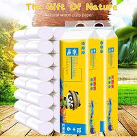 Hygienic Roll Hand Paper, Affordable Coreless Special Tissue Paper Towels Toilet Paper for Guest Bathroom Kitchen